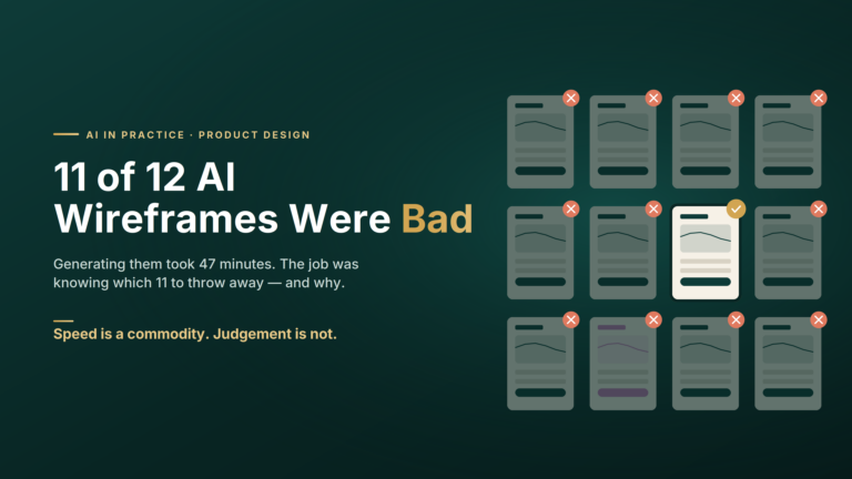 11 of 12 AI Wireframes Were Bad — Here’s Why